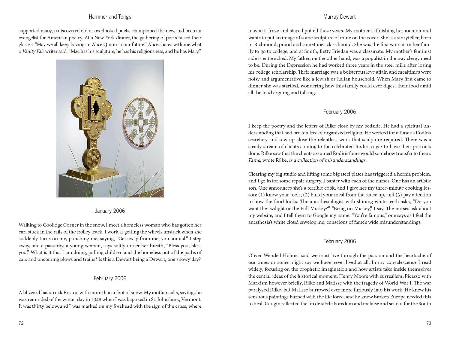 Hammer and Tongs: Journal of an Artist and Sculptor