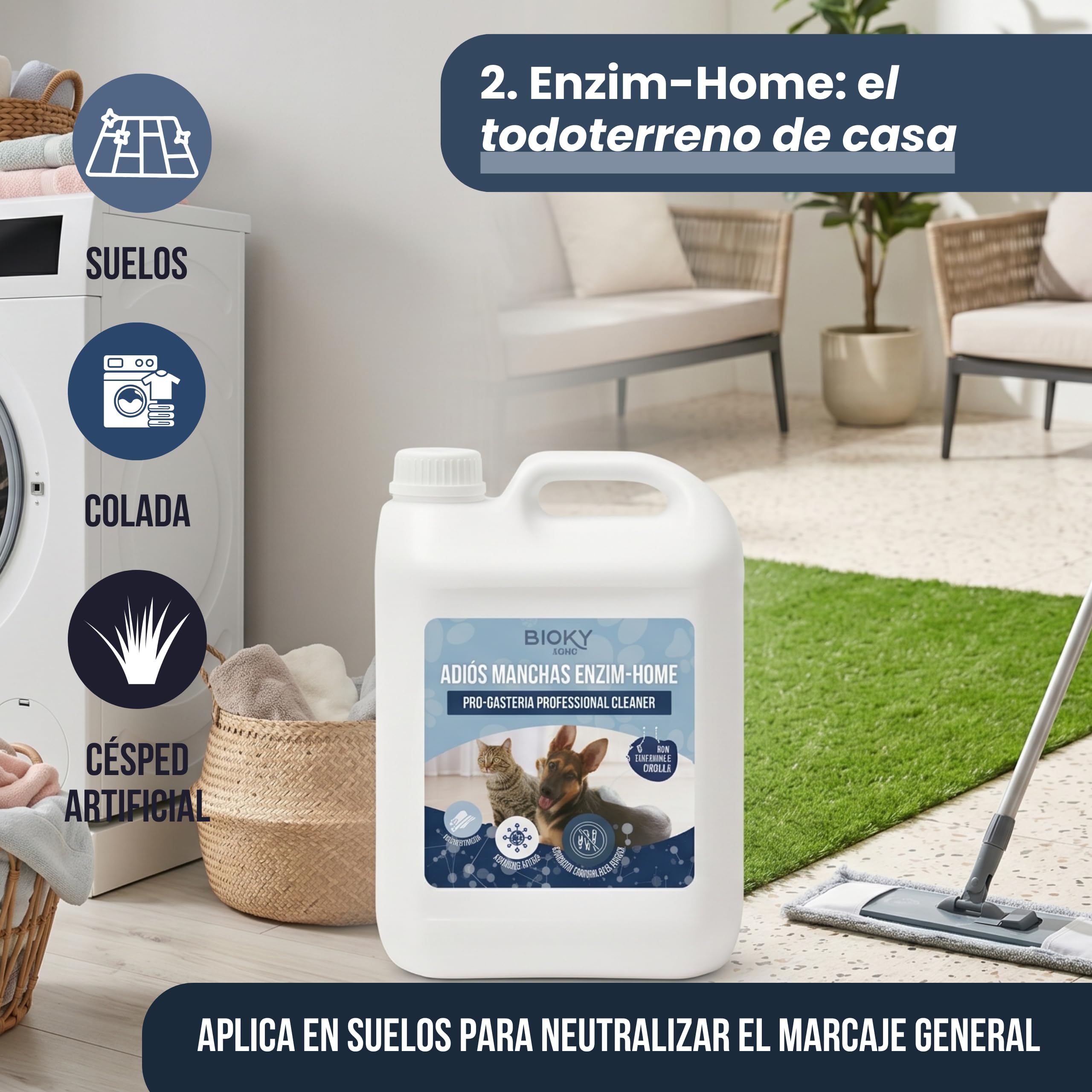 Kit 3 Limpiadores Enzimáticos - Elimina Orina Mascotas, Perros y Gatos