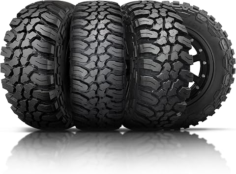 Set of 4 Finalist Terreno M/T LT265/75R16 123/120Q 10 Ply Mud Terrain Tires | Load Range E for SUV Light Truck,