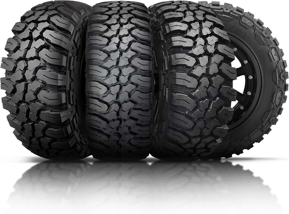 Set of 4 Finalist Terreno M/T LT285/70R17 121/118Q 10 Ply Mud Terrain Tires