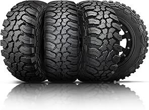 Set of 4 (FOUR) Finalist Terreno M/T LT285/70R17 121/118Q 10 Ply Load Range E SUV Light Truck Mud Terrain Tires 285/70R17 MT-Includes 3-Year Road Hazard Warranty (Tire Only)