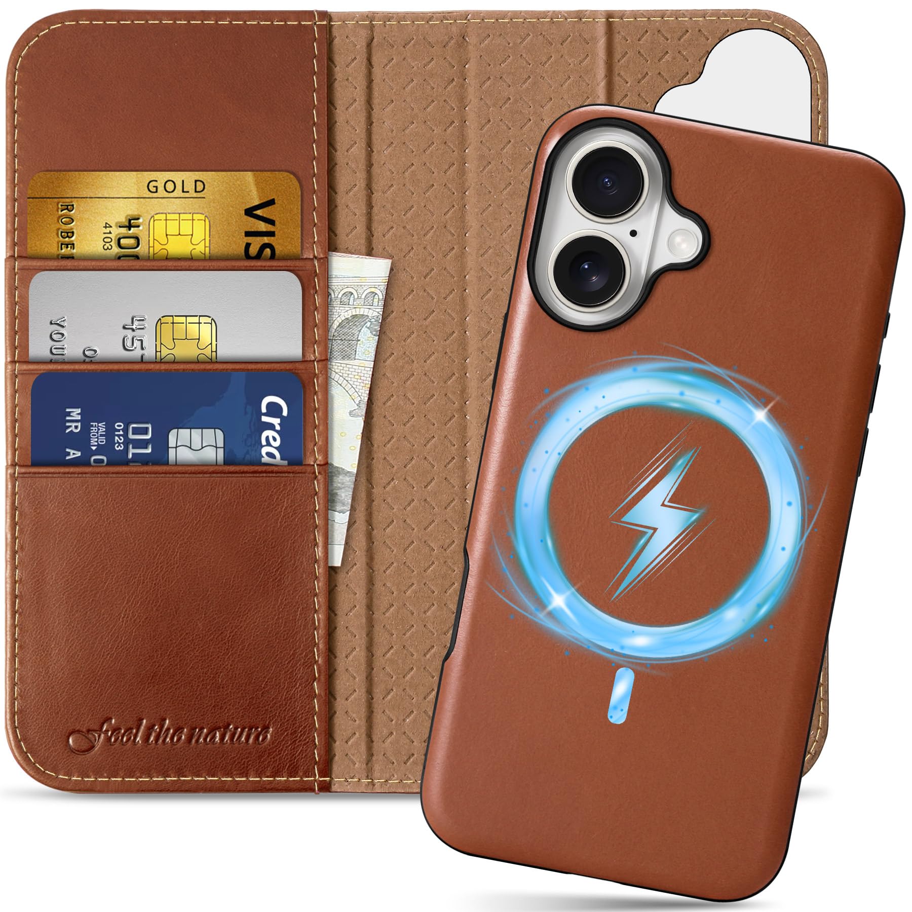 SHIELDON Case for iPhone 16 Plus 5G