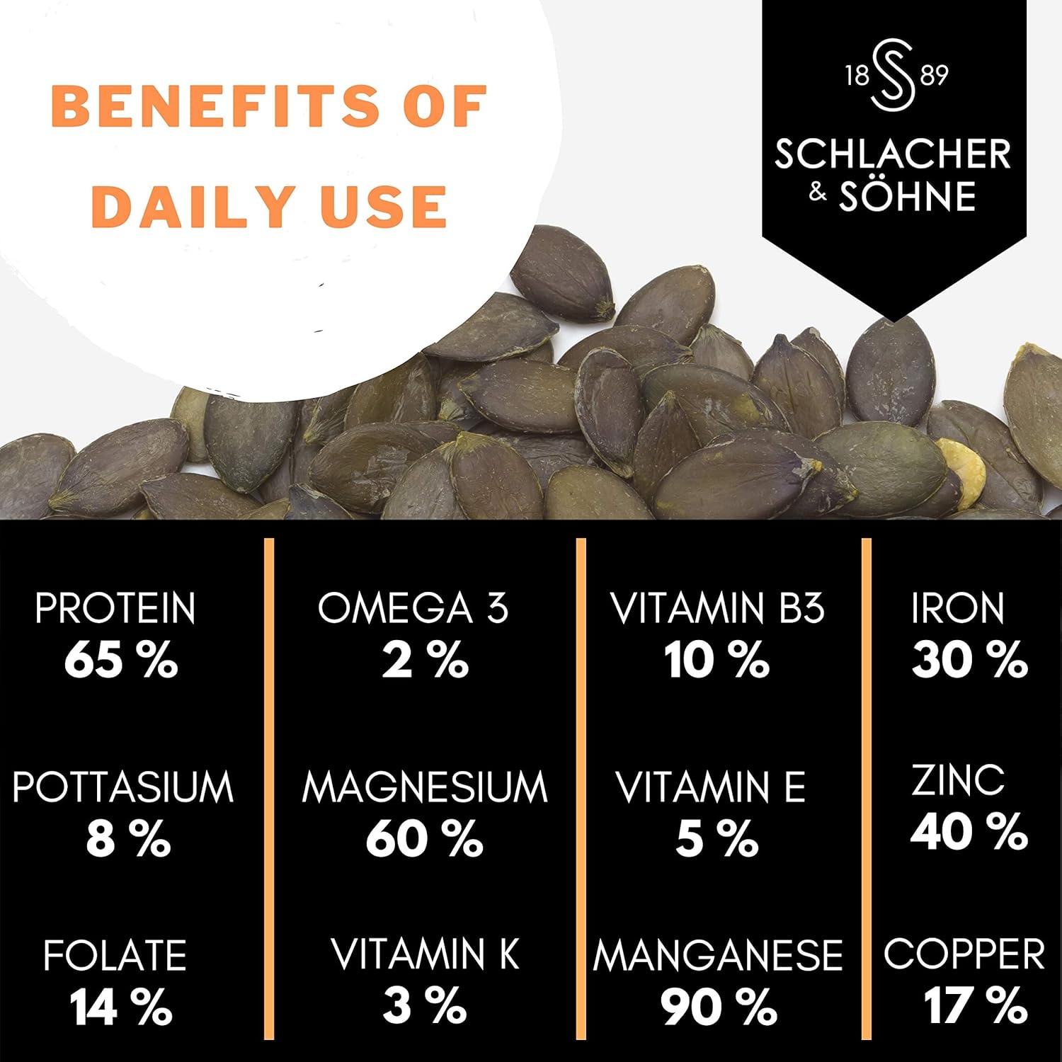 Schlacher & Söhne Styrian Pumpkin Seed Protein Powder: 100% Pure, Plant Protein, Non GMO, Gluten Free, Vegan, No Additives, Boost’s Immune System, Improves Digestion, Made in Austria (2 Pack)