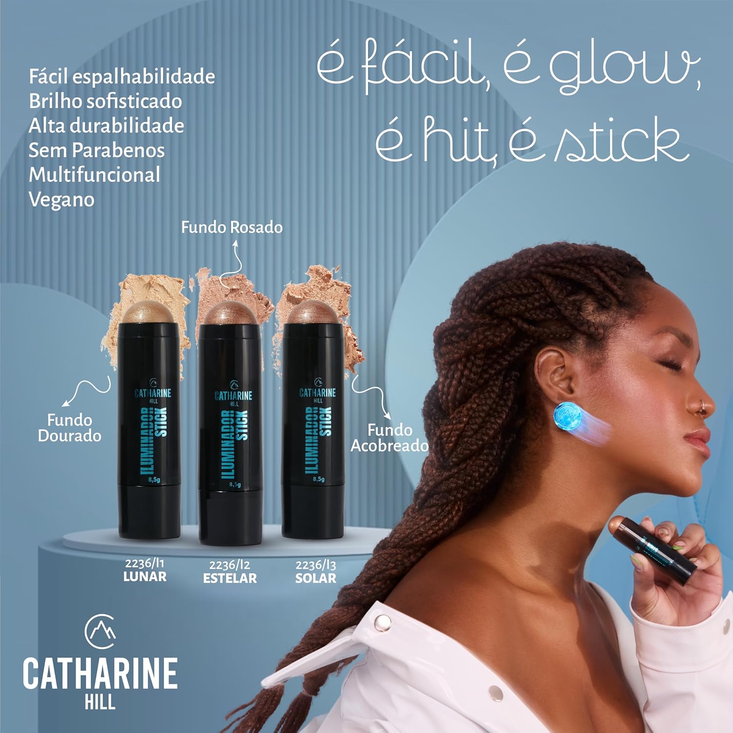 Catharine Hill – Iluminador Stick – Iluminador em Bastão Cremoso em promoção! Veja a oferta e mais achadinhos de Iluminador 3 Hoje é o melhor dia para comprar Catharine Hill – Iluminador Stick – Iluminador em Bastão Cremoso com aquele preço maroto! Promoção! Aproveite a oferta! 3