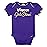 NFL Minnesota Vikings 3 Pack Ruffle Sleeve Team Bodysuit, purple/white/pink Minnesota Vikings, 18 Months