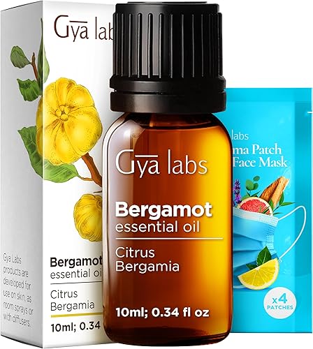 Miniatura 103 de Gya Labs - Aceite esencial de lavanda para aliviar el estrés, dormir y relajación, de uso tópico para piel seca e irritación, inhala para aliviar la