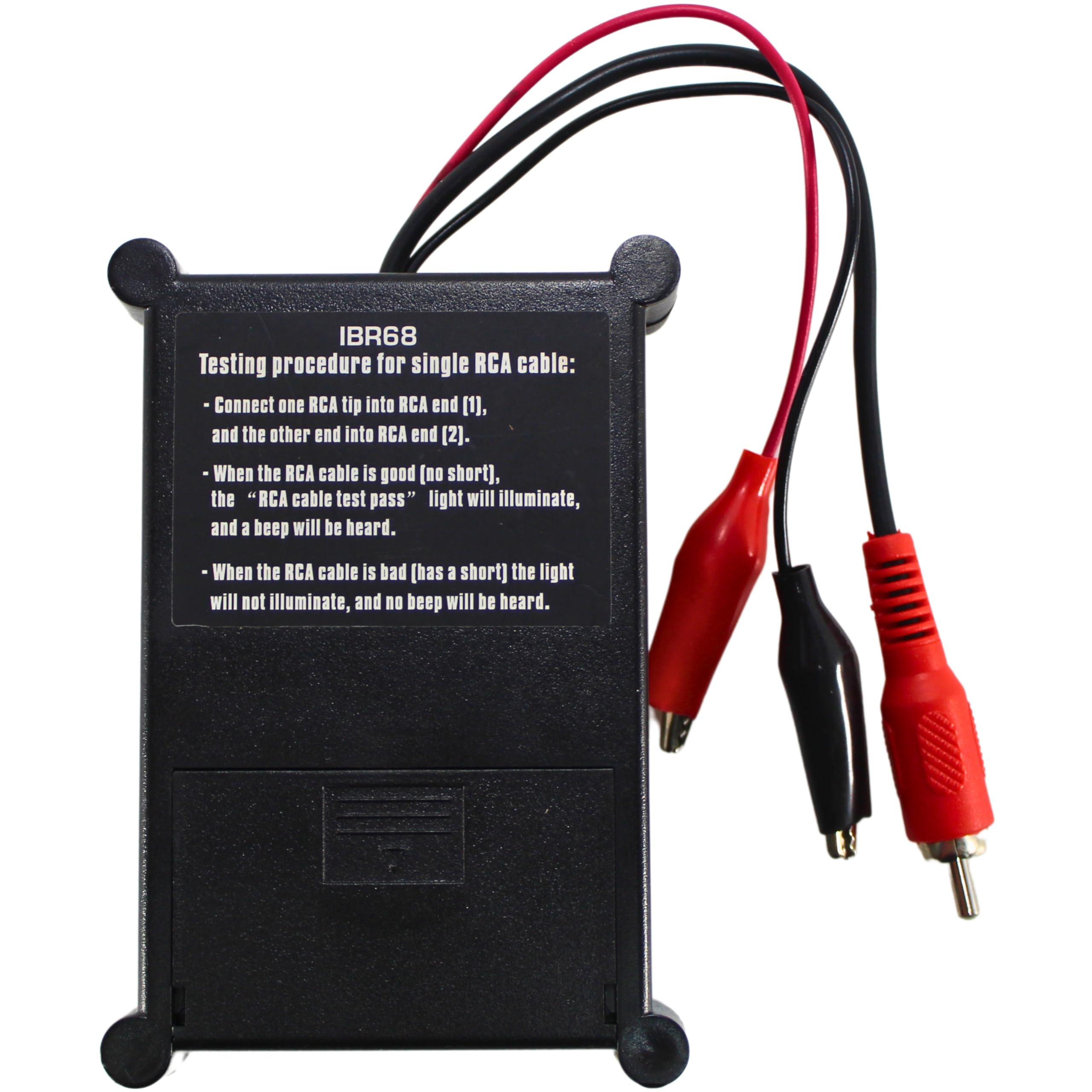 Install Bay RCA AIO 9V Cable Wire Tester Tone Generator Speaker
