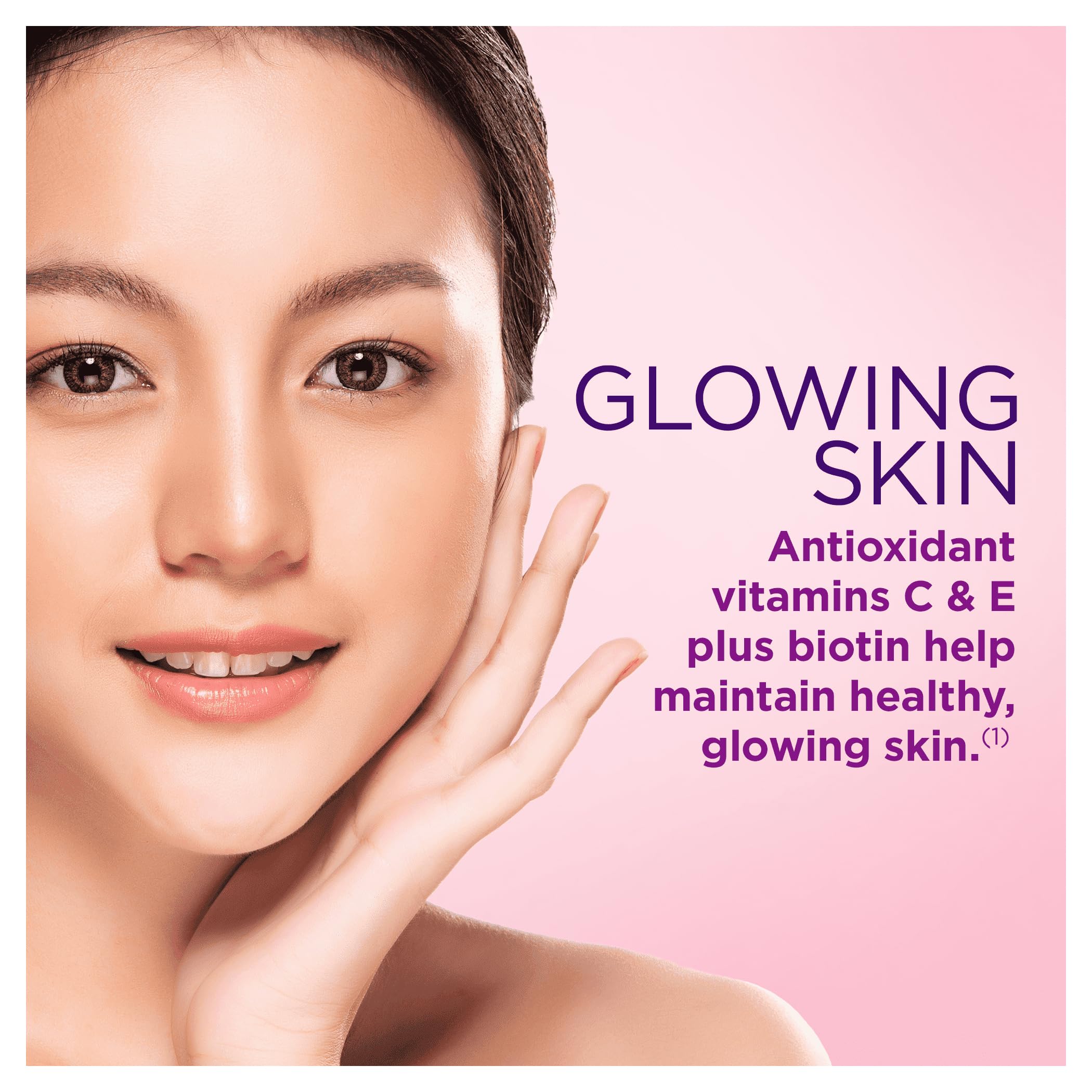 Nature's Bounty Optimal Solutions Advanced Hair, Skin, Nails 140 Gummy