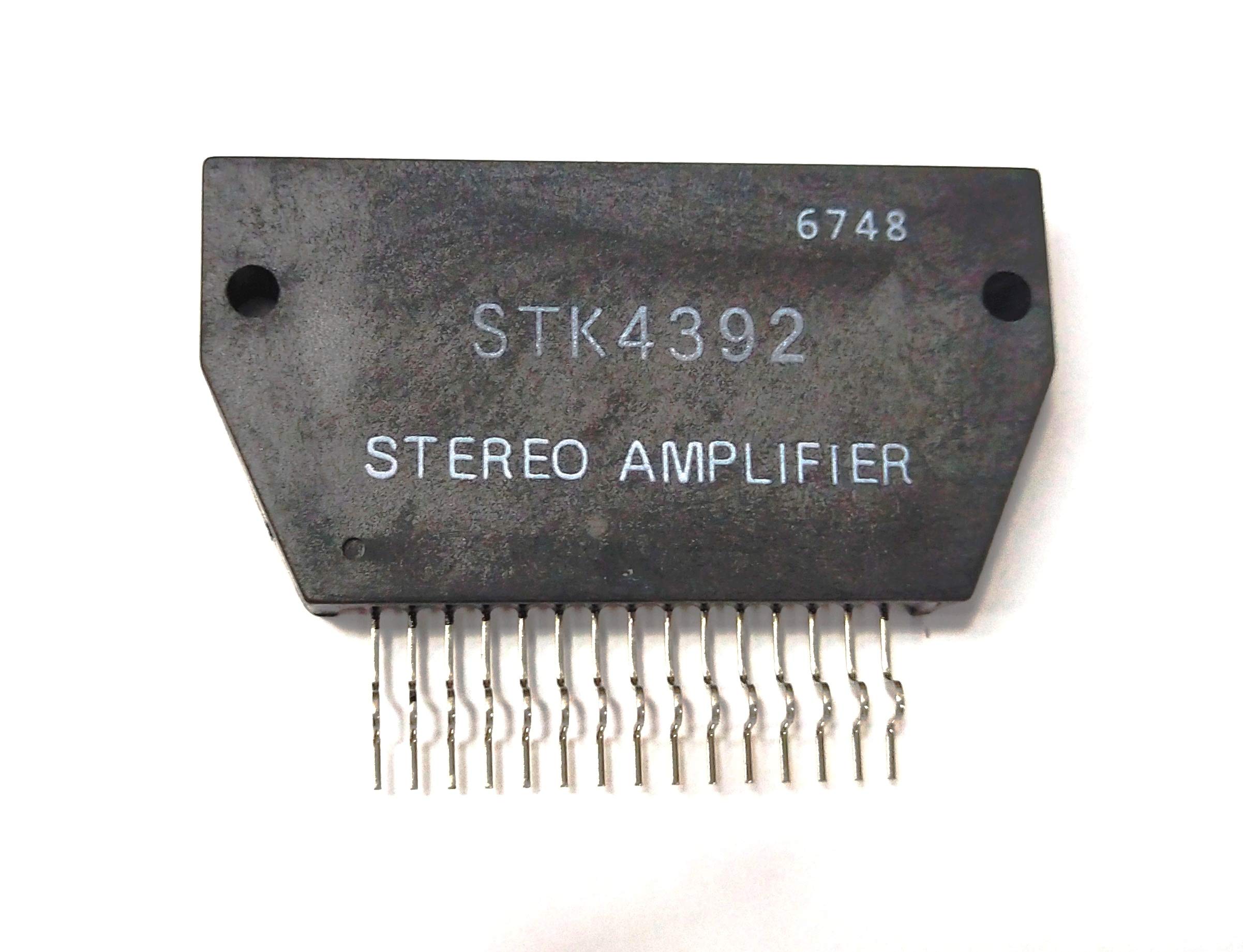DHRUV-PRO STK 4392 CH-II channel Power rating: 15-W Amplifier IC and DIY Projects