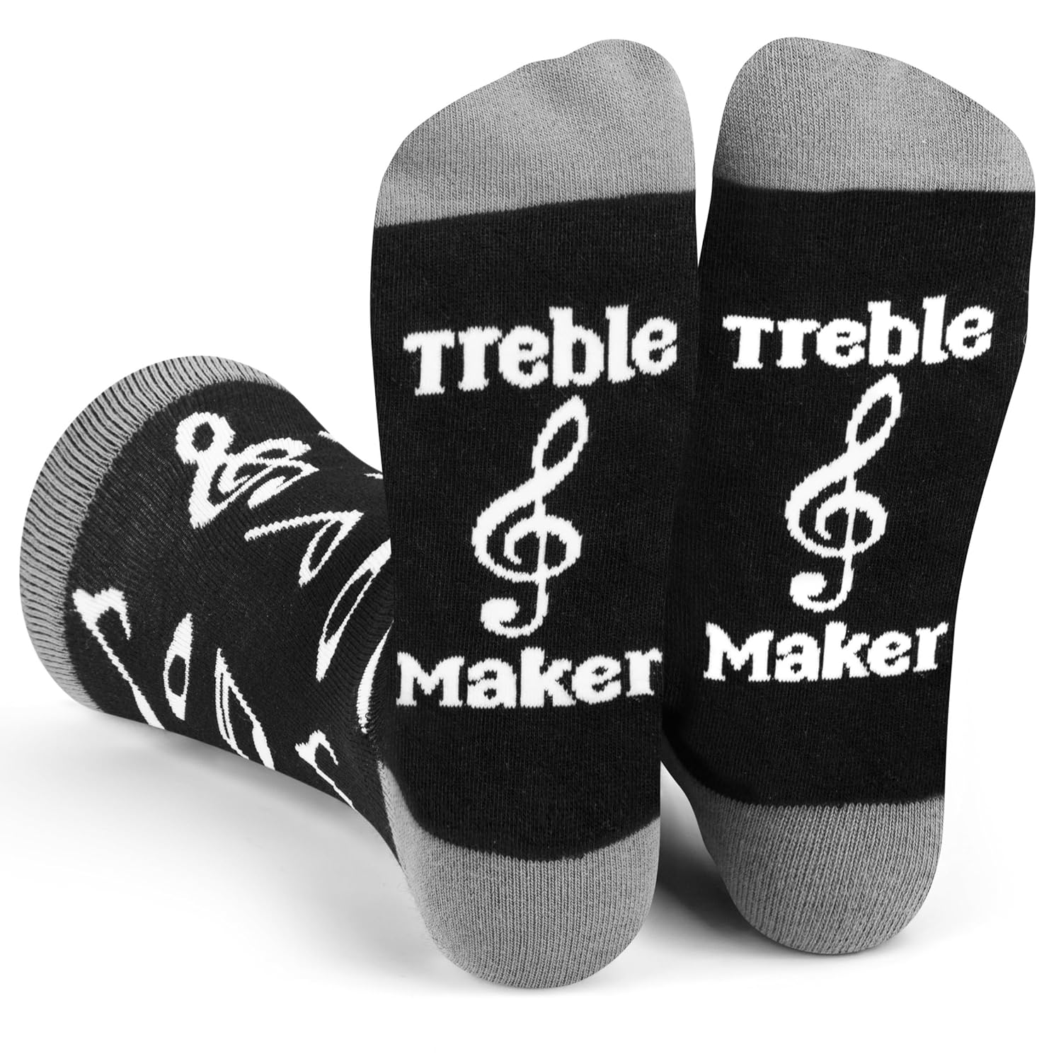 Lavley Funny Socks For Geeks - Cool Gifts for Gamers Musicians and Teachers