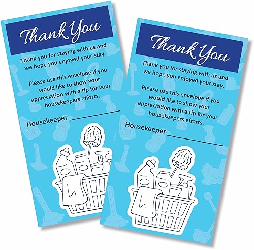 Sobres de punta de mantenimiento del hogar, 3 12 x 6 12 pulgadas, 100 por paquete, hechos e impresos en Estados Unidos