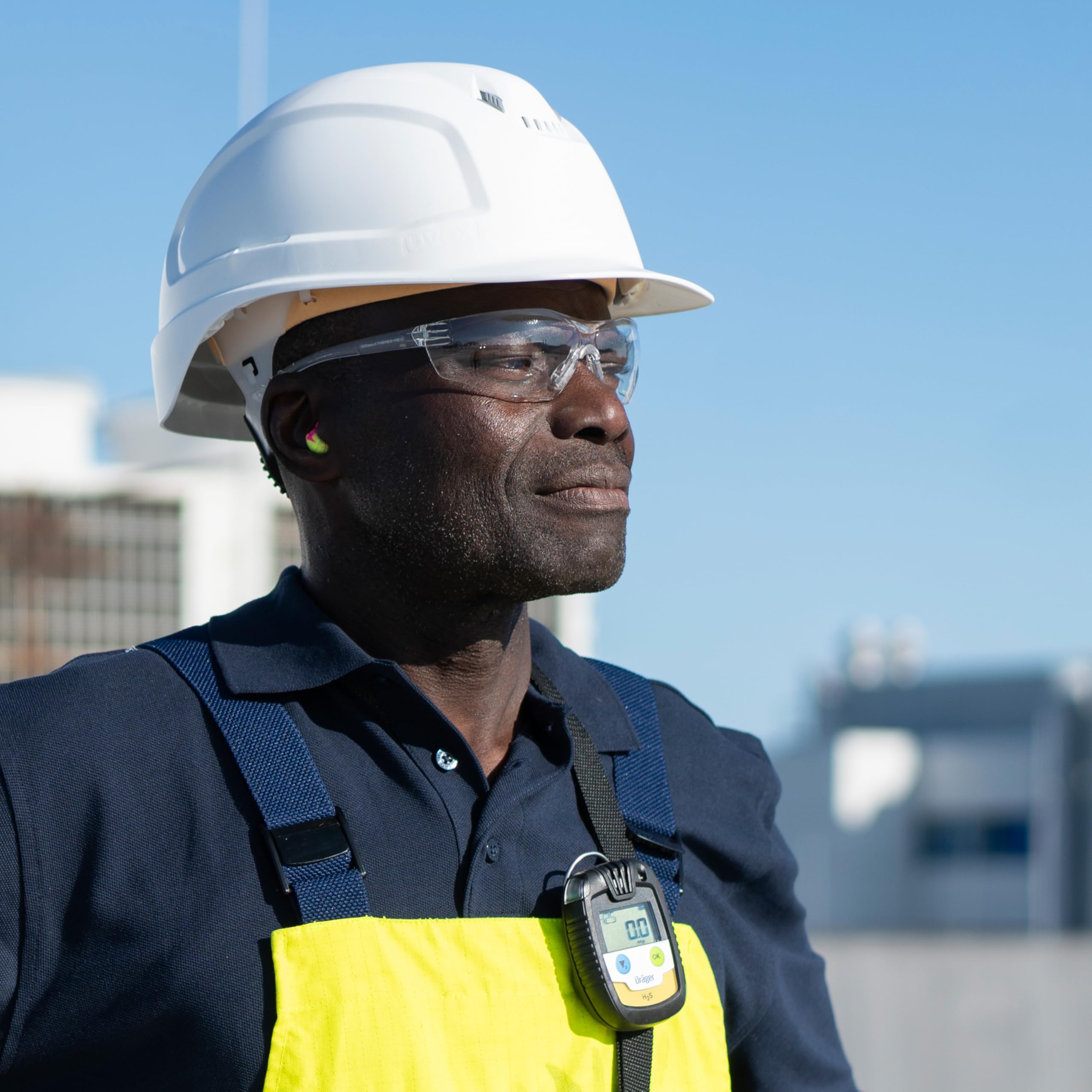 Dräger X-pect 8320 Gafas de Seguridad, Lentes antivaho de protección contra Rayos UV, Ultraligeras para Uso intensivo en Industria, Deporte, Laboratorio