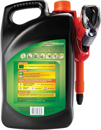 Miniatura 2 de Spectracide Tope de maleza para césped más asesino de hierba de cangrejo, pulverizador AccuShot, 1.33 galones