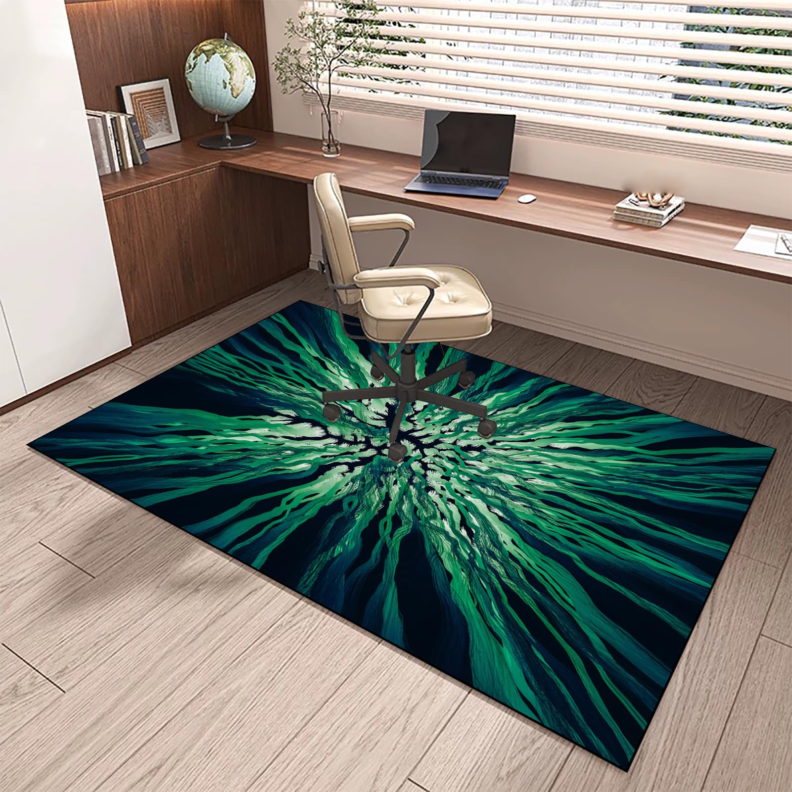 Dywan Krzesło Gaming Ochraniacz Podłogi Na Wózkach Inwalidzkich Biuro Biurko Gamer Mata 70 x 110 cm Mata ochronna Podłogi Biuro Mata podłogowa na Twarde podłogi, Laminat