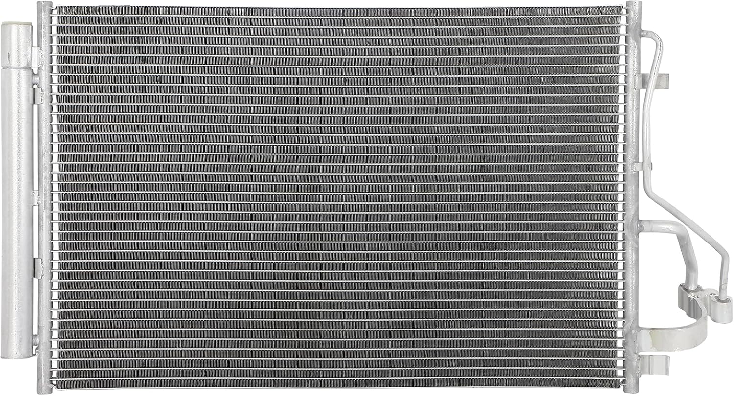3967 Air Conditioning A/C Condenser Fit for Hyundai Elantra 2011-2013,for Hyundai Elantra Coupe 2013-2014,for Hyundai Elantra GT 2013-2015,for Kia Forte 2011 2013-2014