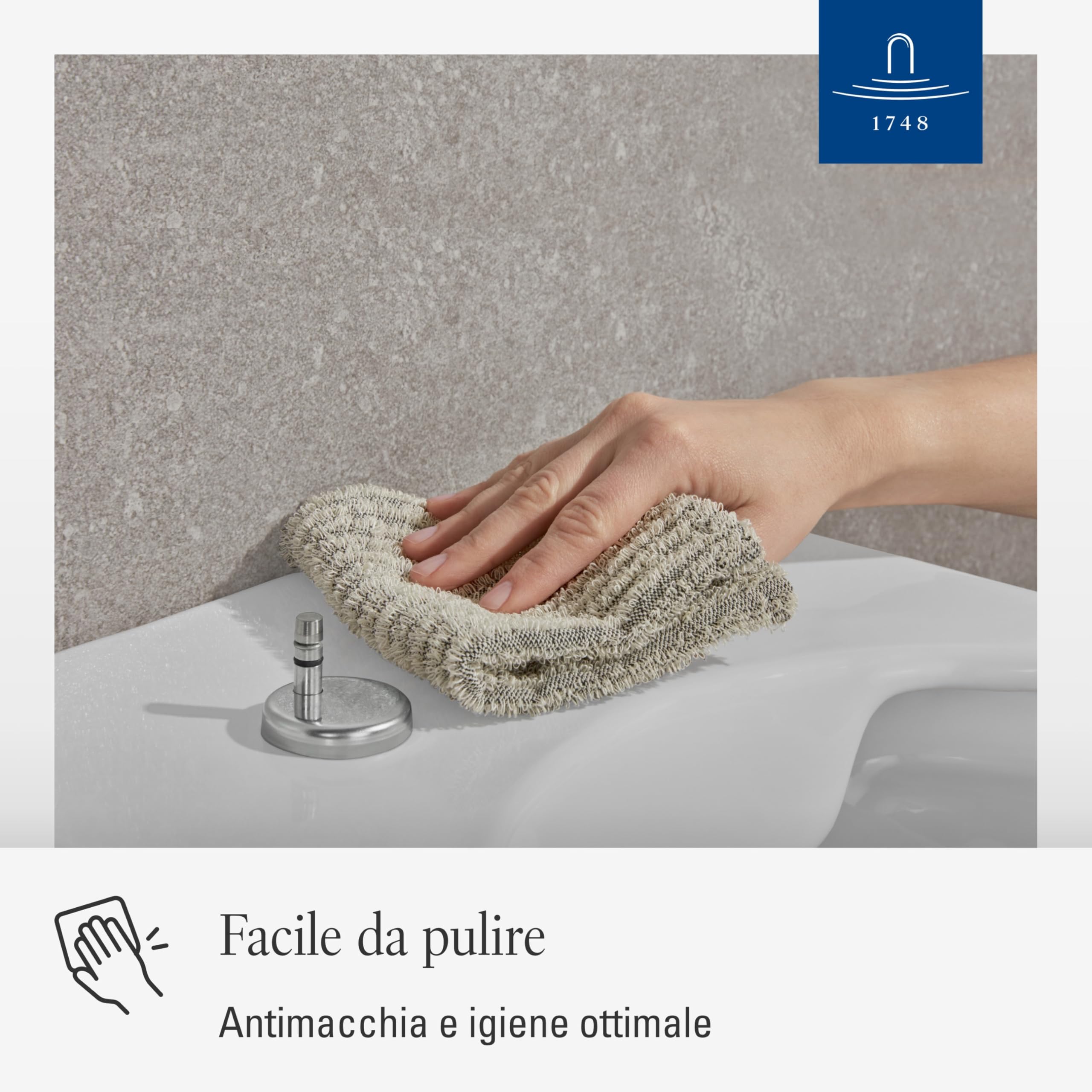 Villeroy & Boch Subway 2.0 copriwater - tavoletta wc bianca con QuickRelease - copriwater removibile - sedile per wc in Duroplast - coperchio per water extra largo, forma a D - ricambio originale