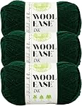 Lion Brand Yarn, Mélange de laine acrylique Laine-Ease DK Yarn pour tricoter, Crocheter, et artisanat, Rose, paquet de 1