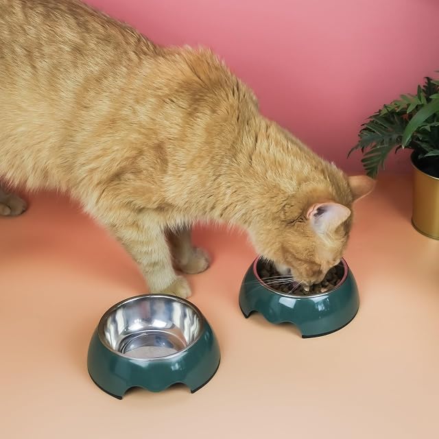 Foto 8 de 8 de ne&no Juego de 2 comederos para perros y gatos [talla L/700 ml] comederos para perros grandes, antideslizantes
