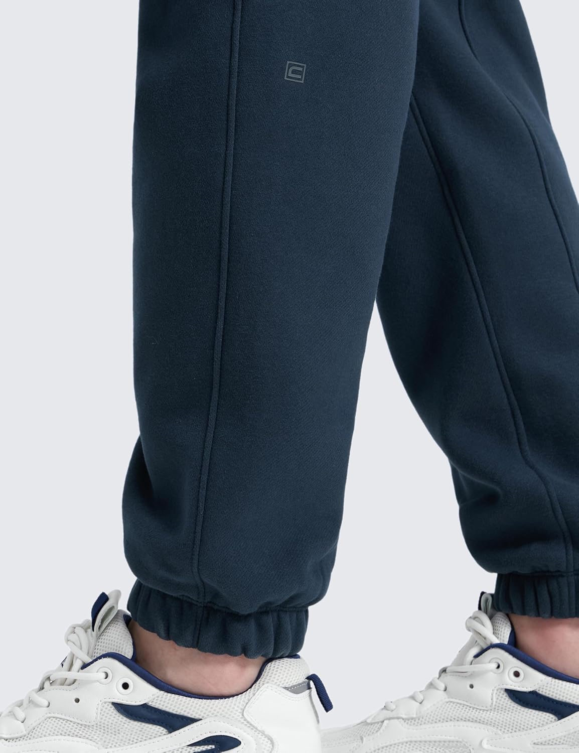 CRZ YOGA Cotton Fleece Lined Sweatpants for Men 30" - Classic Fit Casual Lounge Cozy Sweat Pants Joggers with Zipper Pockets - Image 5