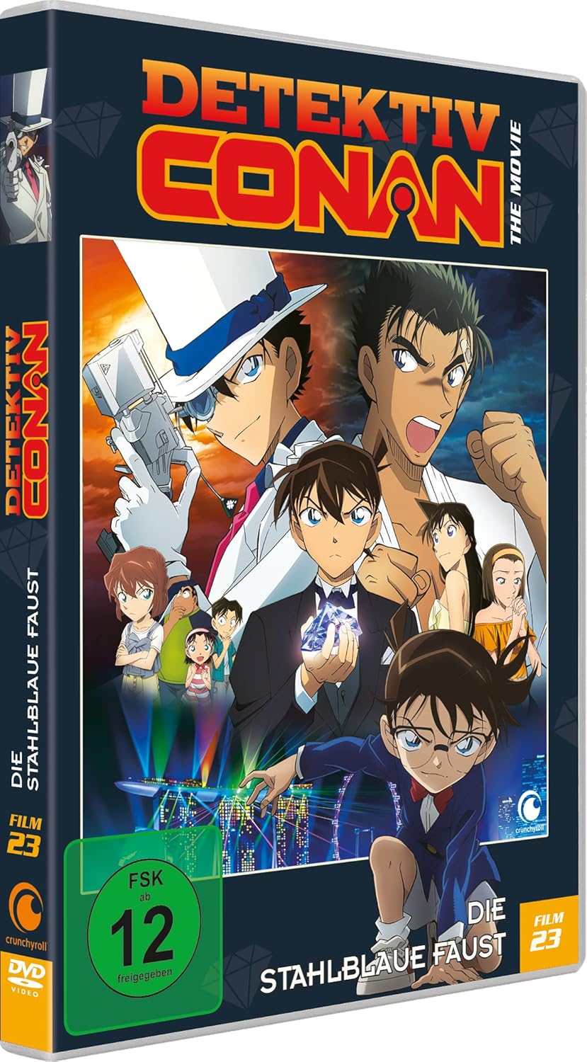 Detektiv Conan: Die stahlblaue Faust - 23. Film - [DVD]