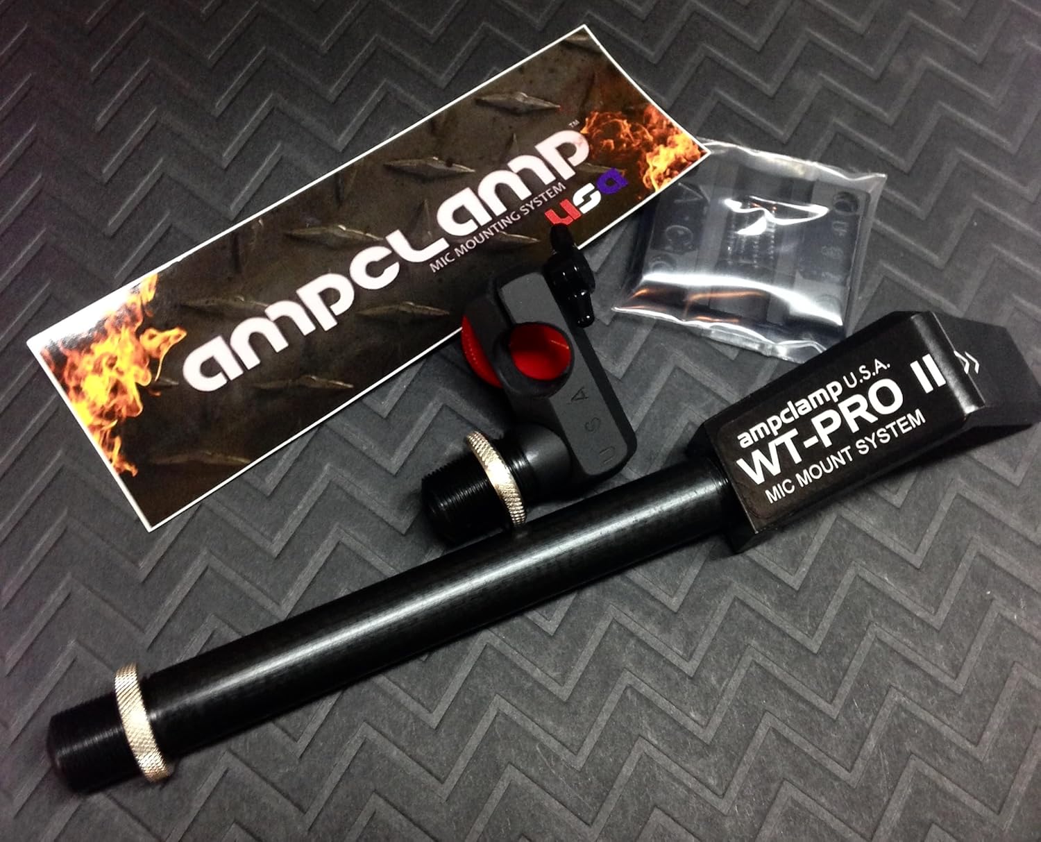 Slide-on Rapid Mic Mount for Guitar Amps (sm57,e609,Dual,Ribbon mic)