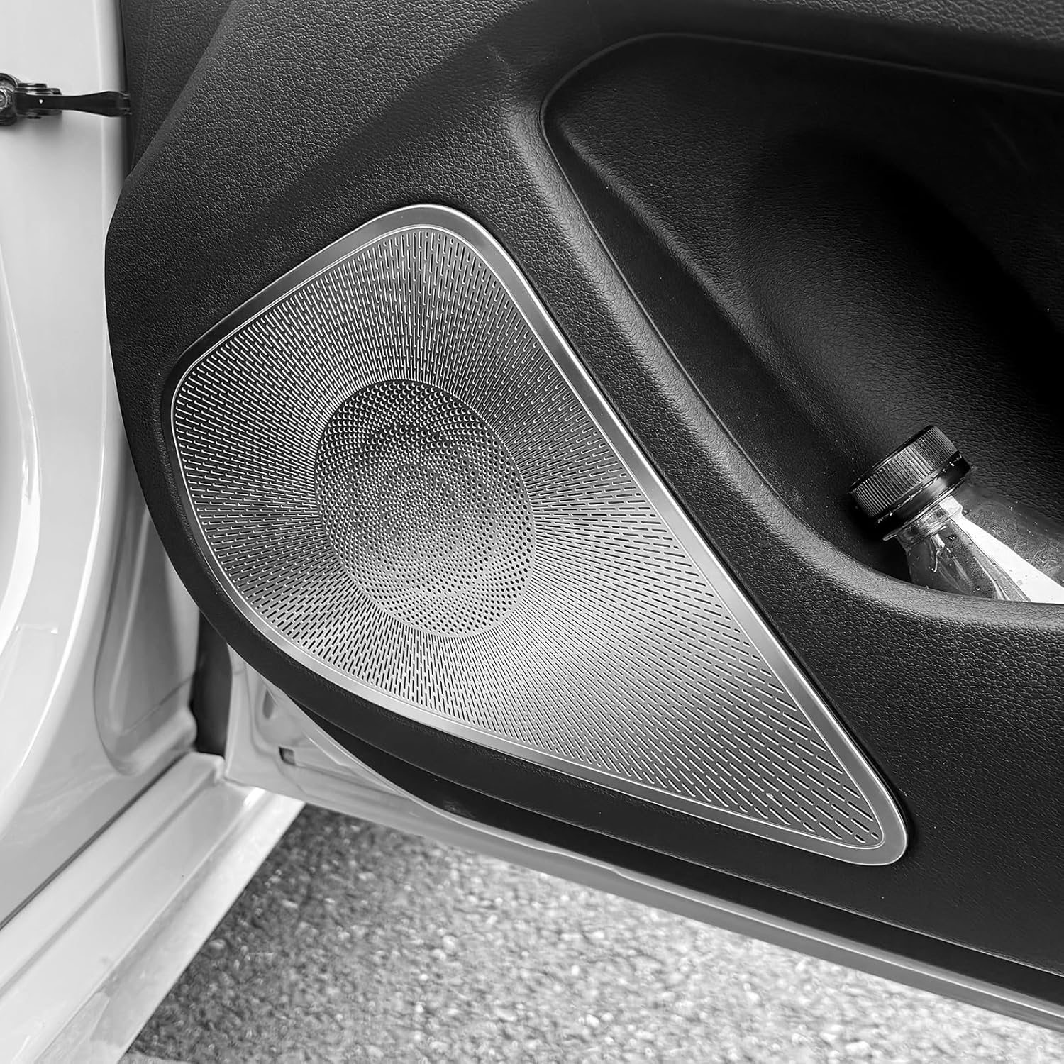 YOUTOOCAR Stainless Steel Door Speaker Covers Trim Compatible with Genesis G70 2018–2024 Accessories