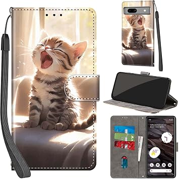 Mobile Phone Case for Google Pixel 7A Case Happy Cat