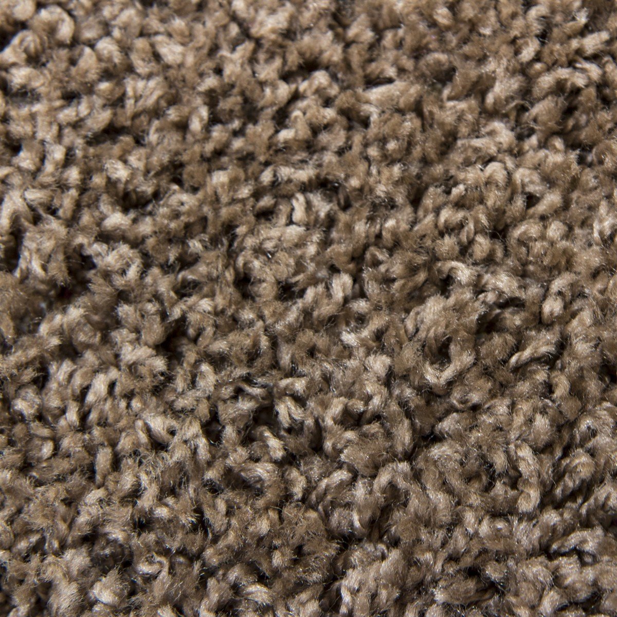 Vimoda Prime Shaggy Teppich Hochflor Langflor Teppiche Modern Einfarbig Nougat Hellbraun – Bild 5