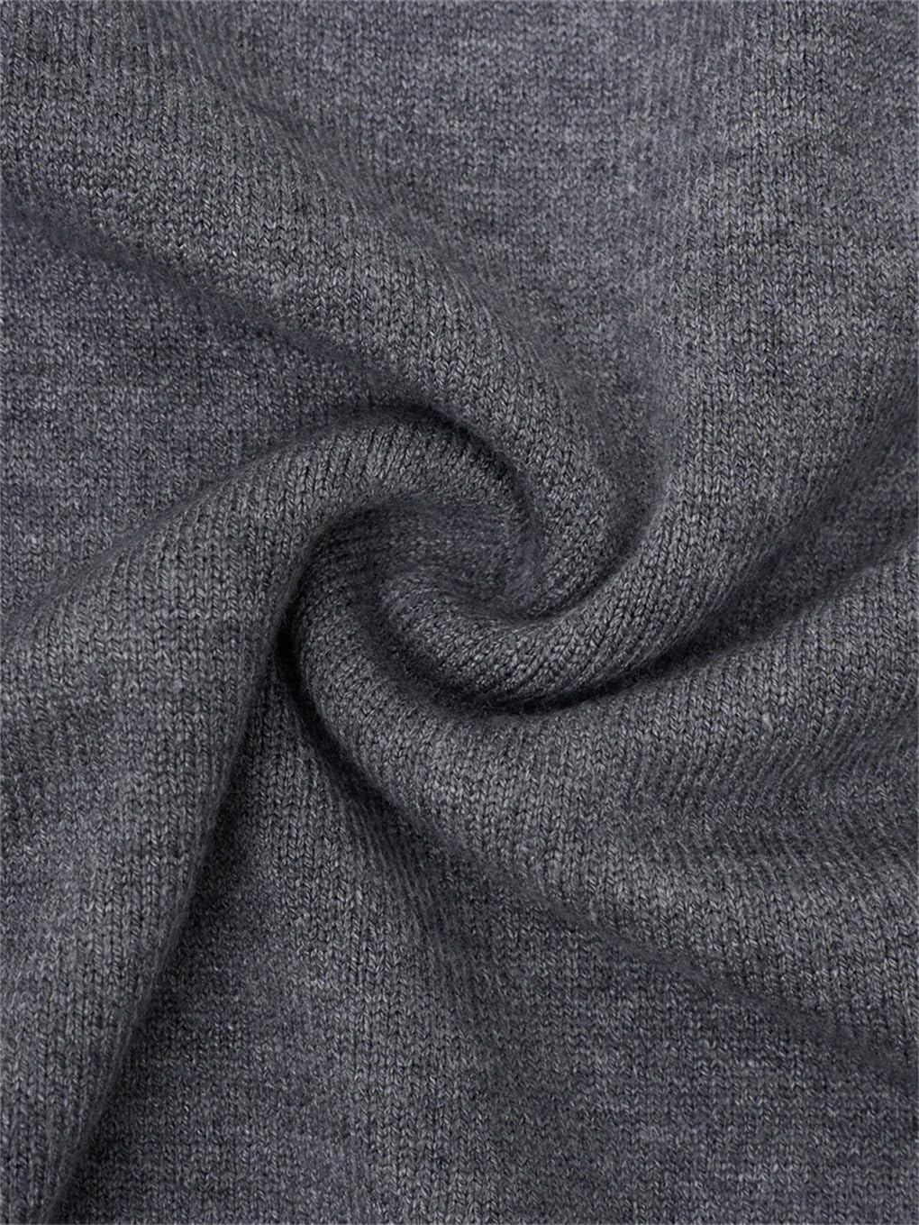 Men's Semi High Neck Slim Fit Simple Pullover Sweater Solid Color Casual and Comfortable Semi High Neck Knitted Sweater