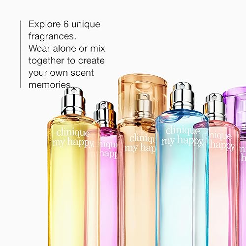 Miniatura 3 de Clinique My Happy Fragrance Spray  Cocoa & Cashmere, Baby Bouquet, Cookies & Kisses, Indigo Mist, Lily of the Beach, Peony Picnic  Perfumes for Women