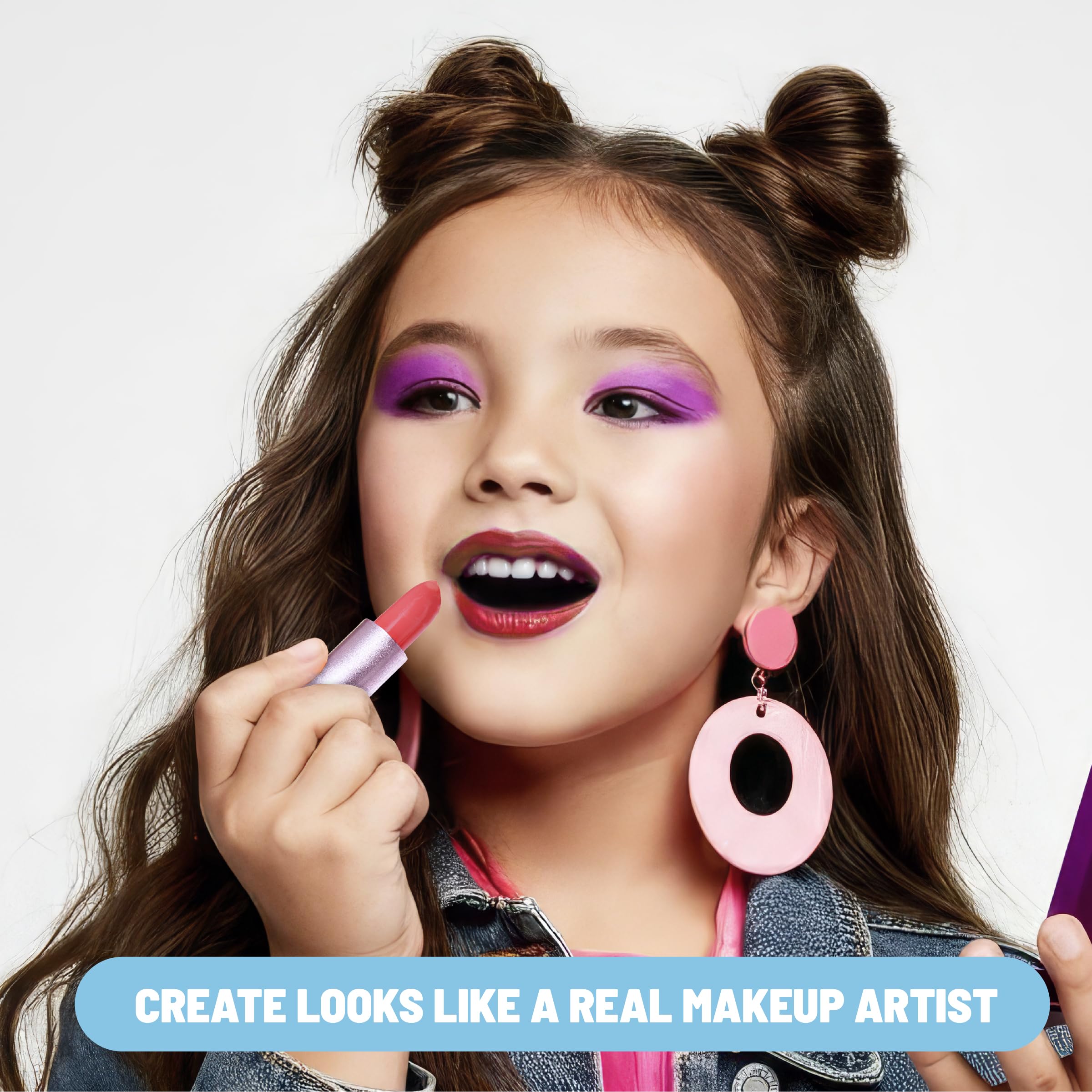 Amazon.com: Claire's Ultimate Makeup Kit, 18-Piece Real Cosmetic