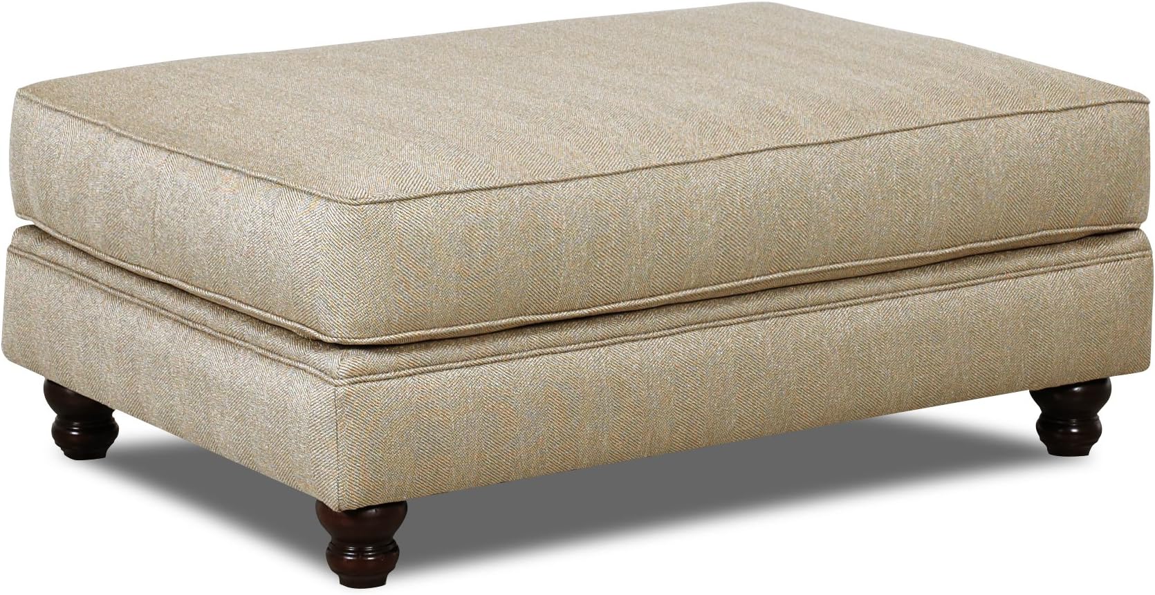 Klaussner Darcy Ottoman, Beige