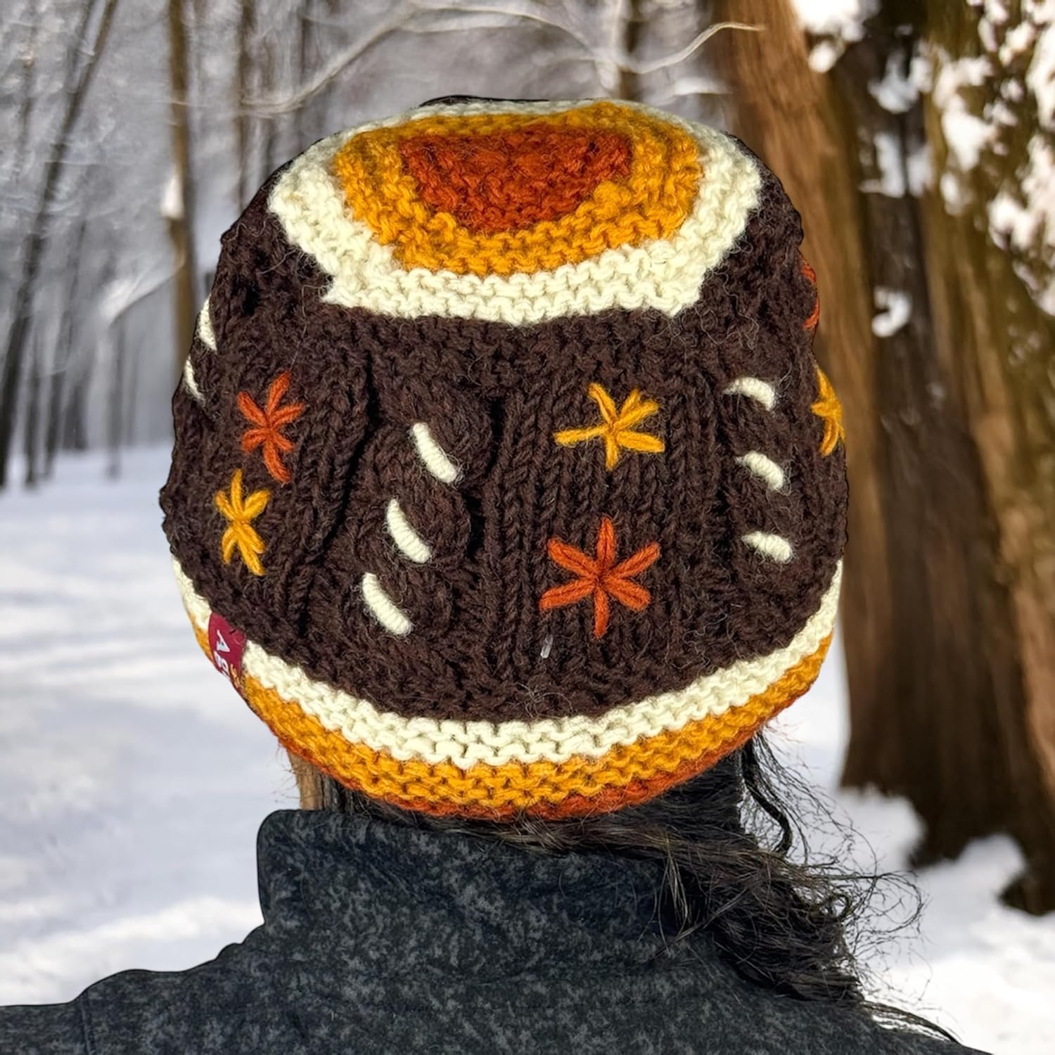 Agan Traders Women's 2025 Wool Fleece-Lined Winter Hat - Fingerless Mitten for Winter Season