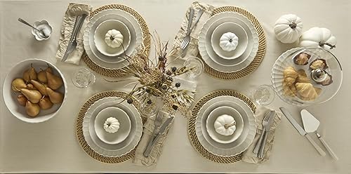 Miniatura 10 de Lenox French Perle White - Jarrón estriado de 8 pulgadas, 1.85 libras