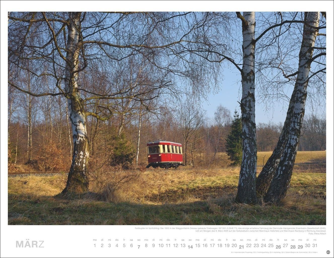 Eisenbahn-Romantik Posterkalender 2027: Besonderer Wandkalender mit 12 traumhaften Fotos von seltenen Zügen und romantischen Landschaften. Foto-Kalender 2027. 44 x 34 cm.