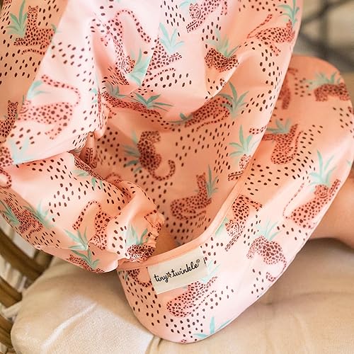 Miniatura 4 de Tiny Twinkle - Babero a prueba de suciedad para bebés y niños pequeños, bonito, de manga larga, impermeable, lavable a máquina, cierre a prueba de