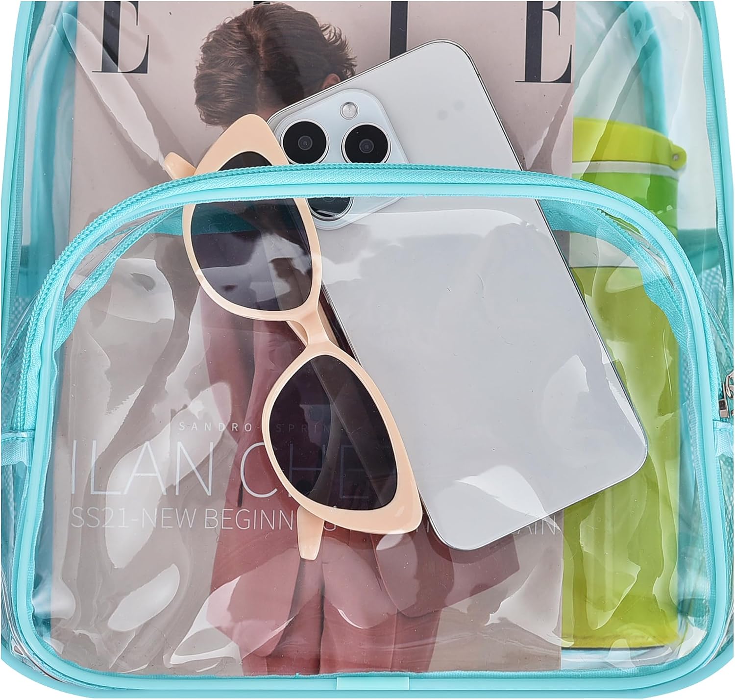 Clear Backpack for Stadium Events Stadium Approved Fashion Women Backpack image 5