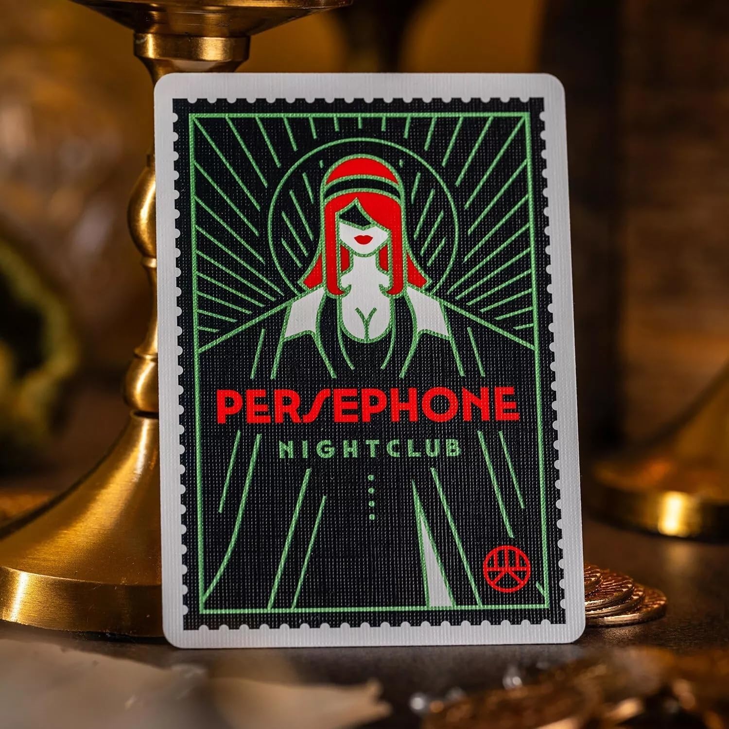 The Gentleman Thief Playing Cards: Standard Emerald Green Edition by Thirdway Industries, Cool Collectible Poker Size Deck, Adults 14+