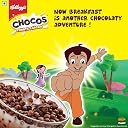Kelloog's Chocos Chhota Laddoo with Free Mask for Kids | Whole Grain | Source of Fibre | High in Calcium & Protein | with 10 Essential Vitamins & Minerals | Breakfast Cereals | 375g Pack gallery image
