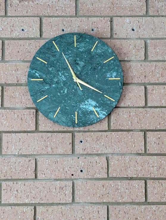 30 cm White Marble Wall Clock (2 Variations)