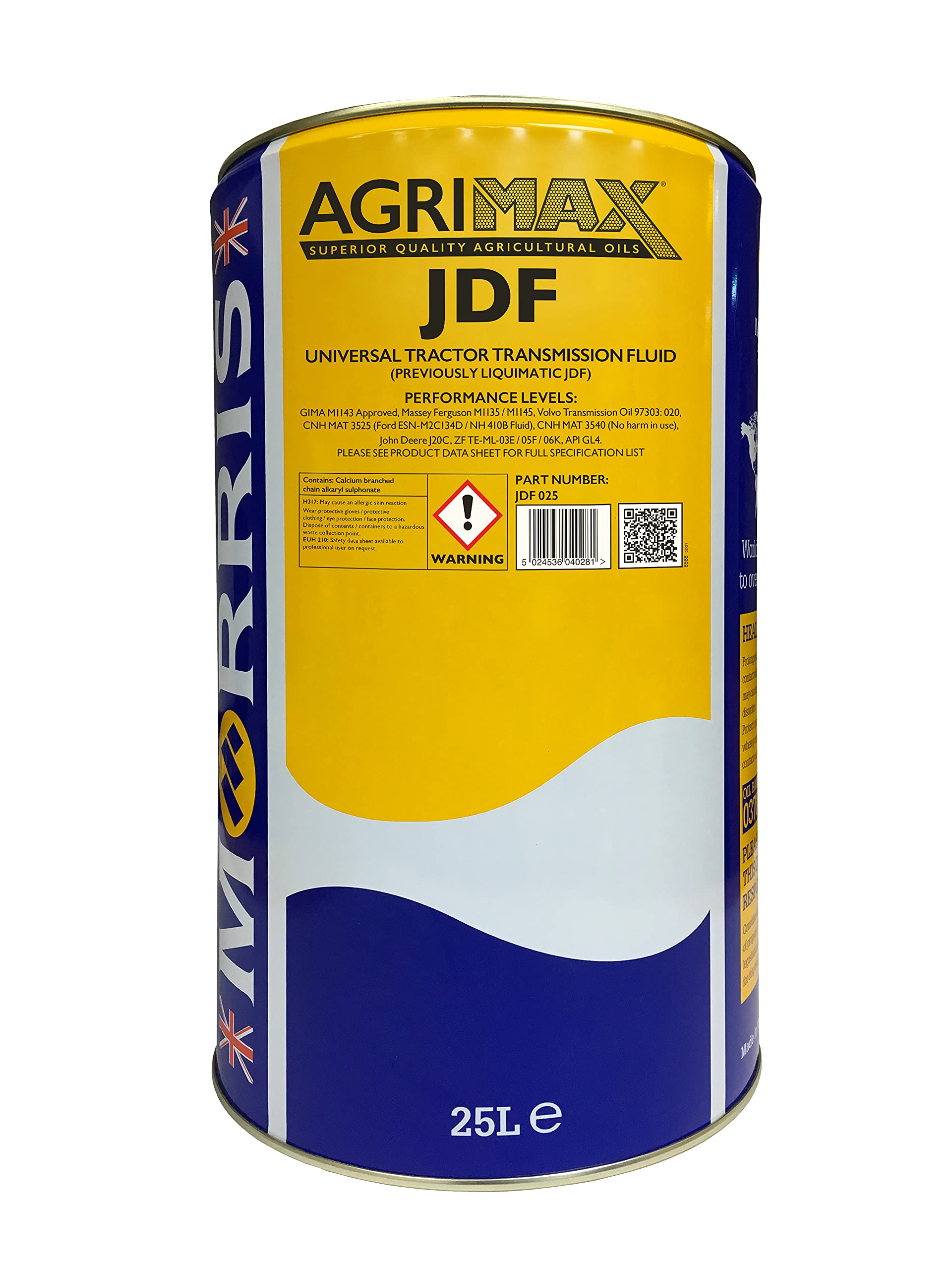 Morris Agrimax JDF Transmission Oil - 25 litres