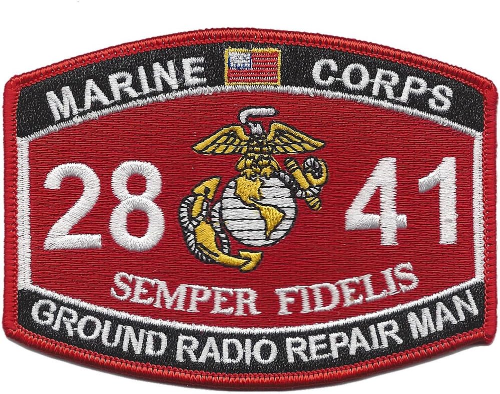 Military Occupational Specialty 2841 Ground Radio Repair Man MOS Collectible Novelty Patch