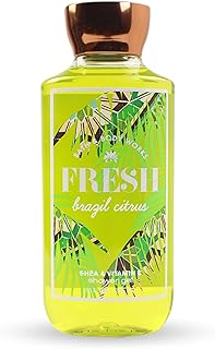 Bath and Body Works Fresh Brazil Citrus Shea and Vitamin E Shower Gel 10 Ounce 2017 Version