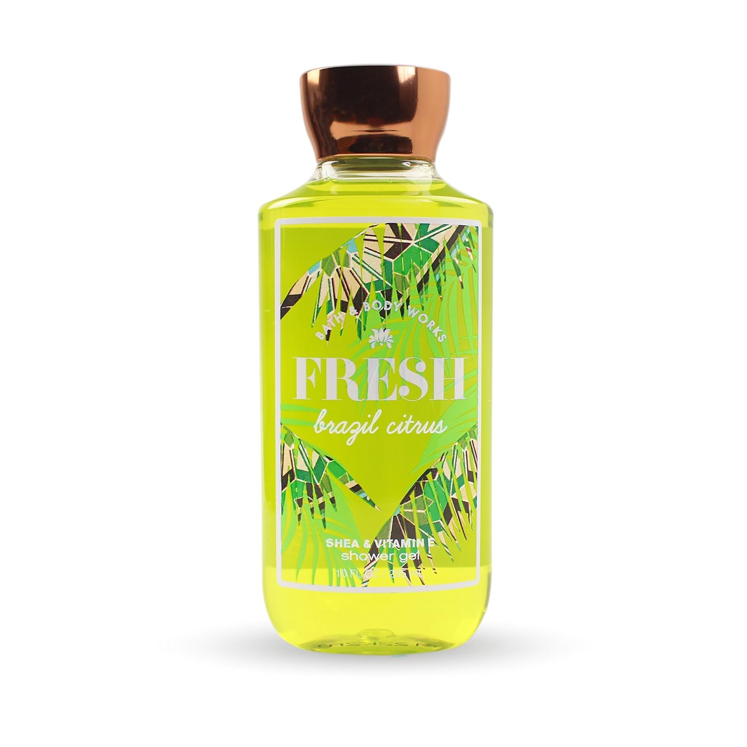 Bath and Body Works Fresh Brazil Citrus Shea and Vitamin E Shower Gel 10 Ounce 2017