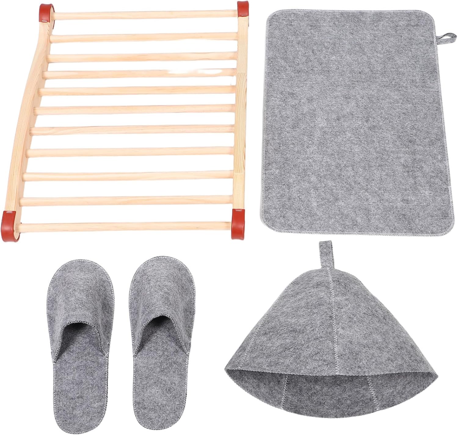 UPKOCH 1set Wooden Sauna Backrest Ergonomic S-Shape Design for Comfortable Support -Resistant for Home Hotel and Gym Sauna Equipment