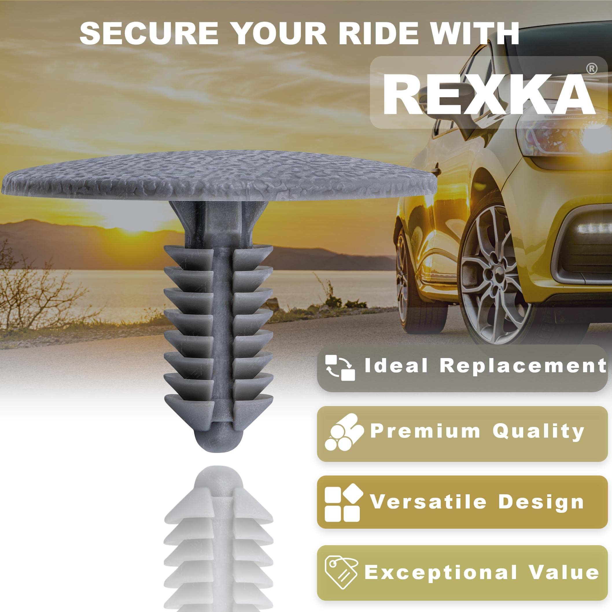 Amazon.com: Rexka 15pcs Headliner Clip Head Liner Retainer Nylon