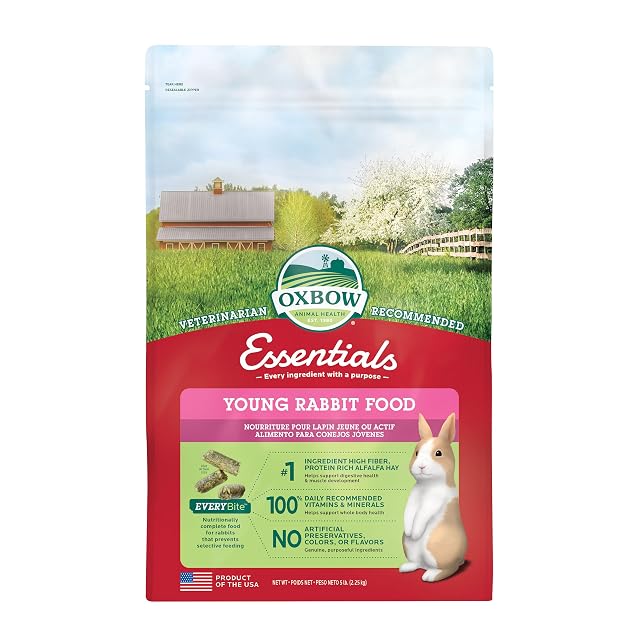 OxbOw Essentials Alimento para Conejos Jovenes, 2.25 kg