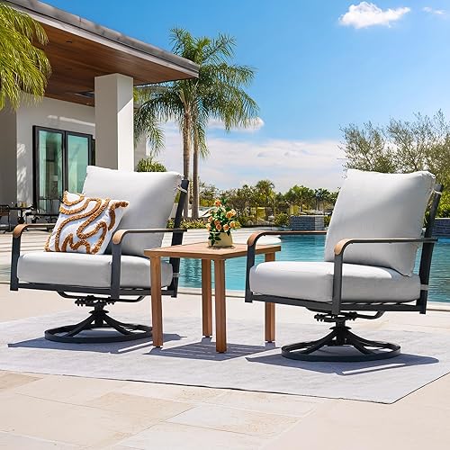 NATURAL EXPRESSIONS 3 Piece Patio Bistro Set, Outdoor Furniture Conversation