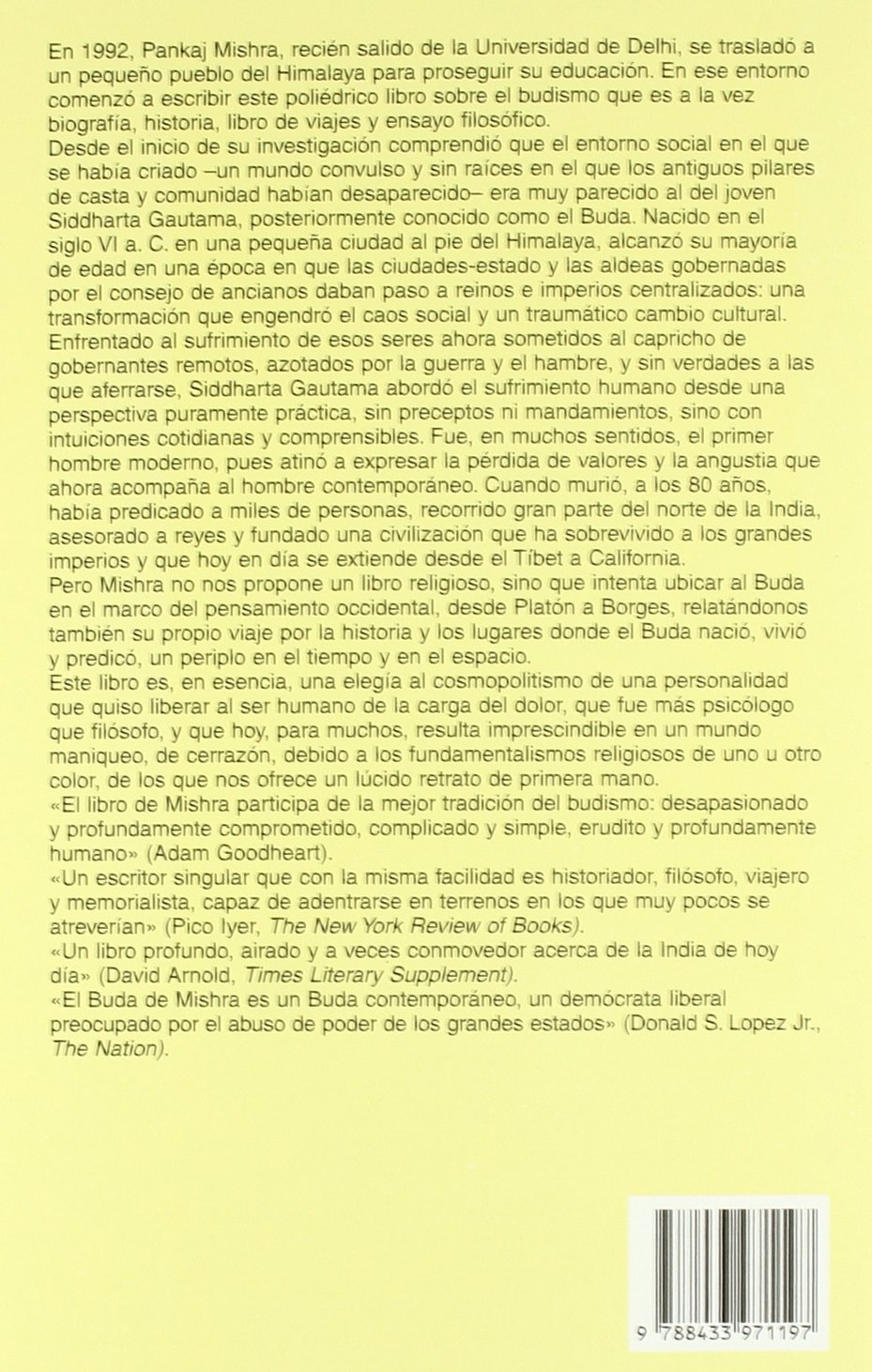 Para no sufrir más: El Buda en el mundo: 656 (Panorama de narrativas)