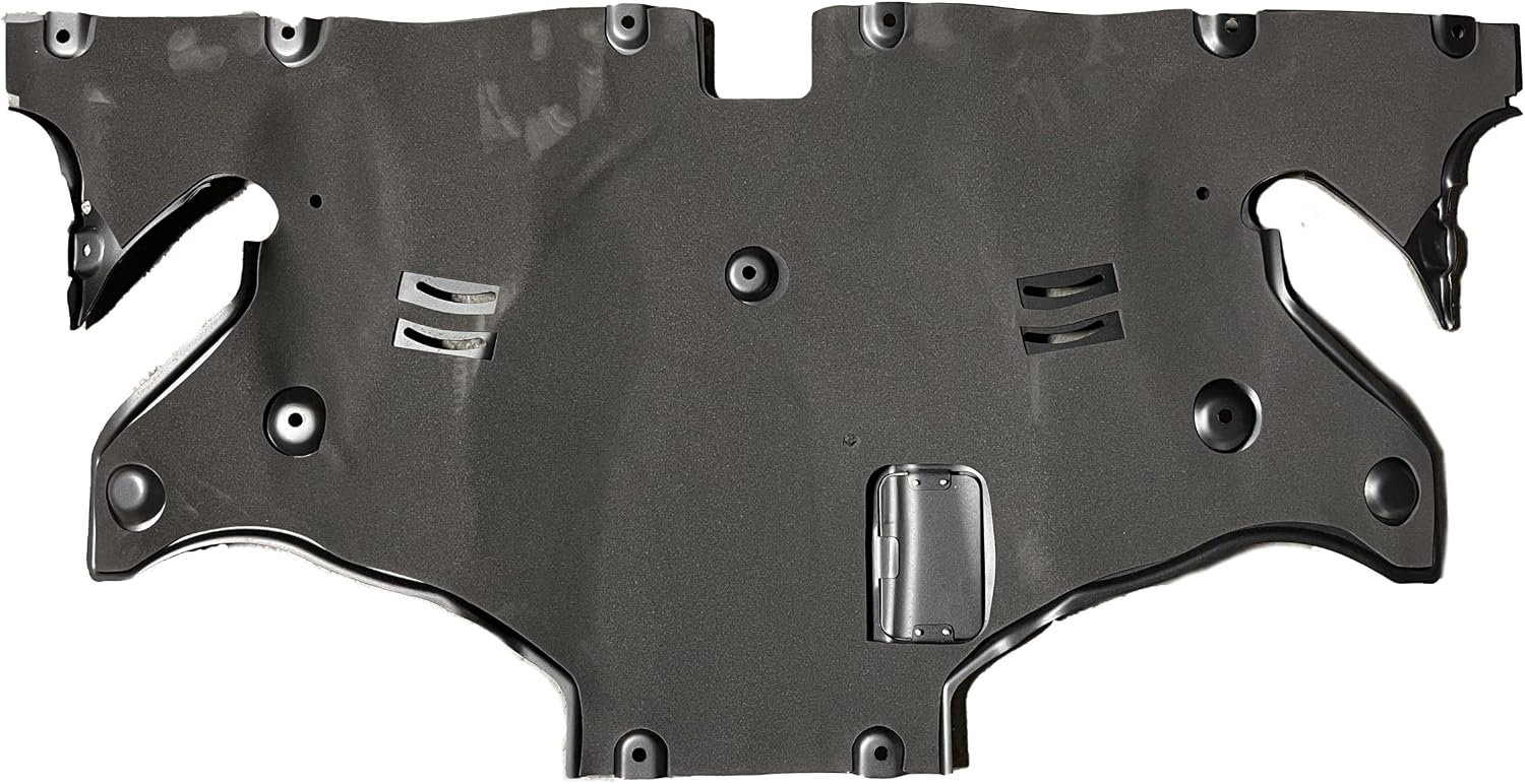 Rear Skid Plate Splash Guard - Under Engine Guard Cover Compatible With 2018-2022 Tesla Model 3 and Model Y
